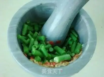 Make No oily beans step 4