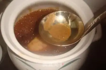 Make The sauna gravy step 1