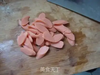 Make Garlic ham pumpkin step 3