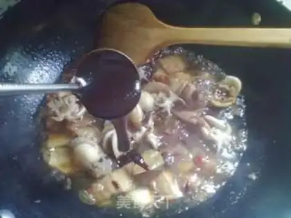 Make Red roasted quail egg fish step 12