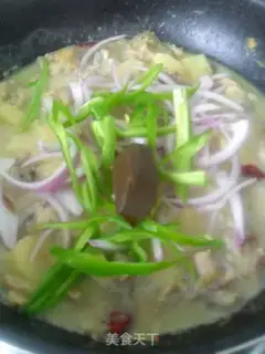 Make Golden curry chicken step 10