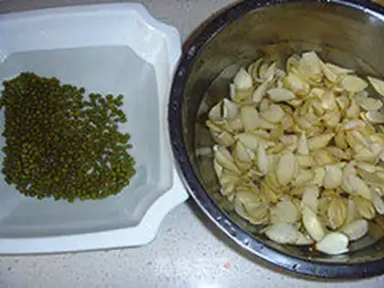 Make Green bean liquilla step 0