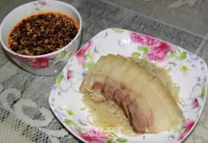 Make Garlic white meat step 5