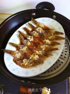 Make Garlic shrimp step 2