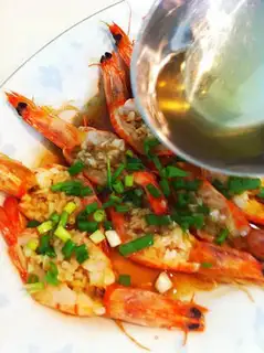 Make Garlic shrimp step 4