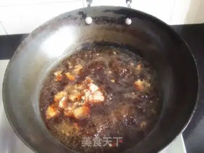 Make Butter sauce and sausage powder step 2