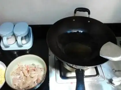 Make Chili fried frogs step 1
