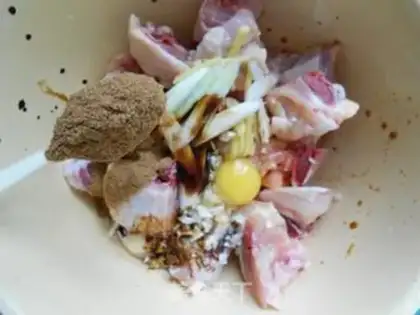 Make Foul fried chicken step 4