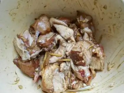 Make Foul fried chicken step 5