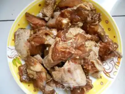 Make Foul fried chicken step 6