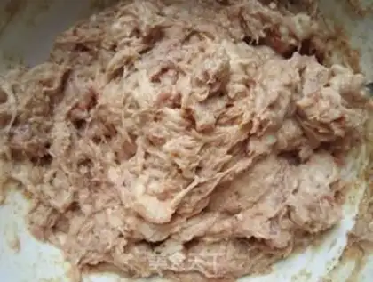 Make Corn buns step 1