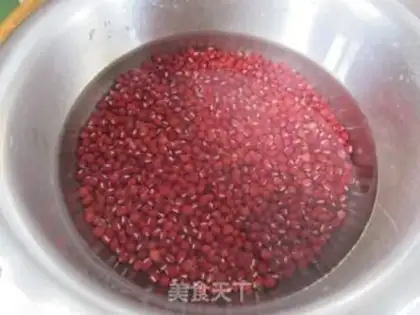 Make Sweet, sweet red bean sand step 0