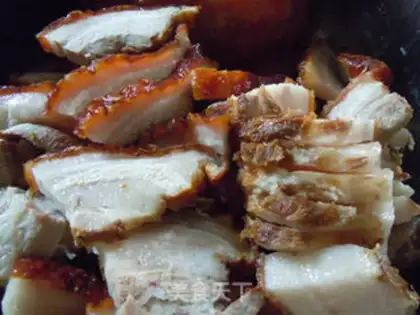 Make Guangxi cut meat step 4