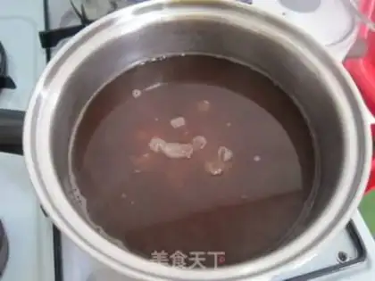 Make Sweet, sweet red bean sand step 2