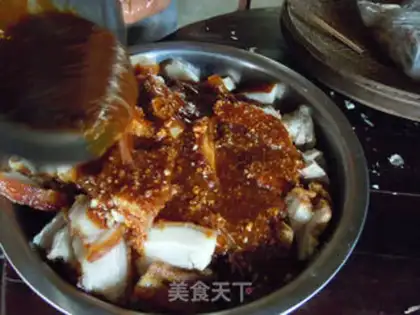 Make Guangxi cut meat step 7