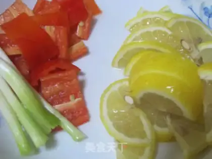 Make Lemon beef step 1