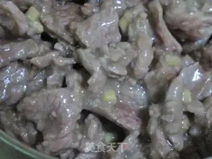 Make Lemon beef step 3
