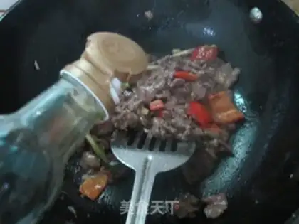 Make Lemon beef step 5