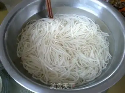 Make Cold noodles step 5