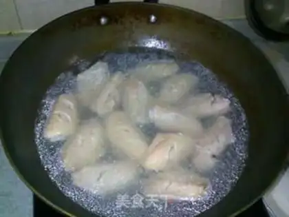 Make Red chicken wings step 1