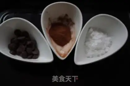 Make Chocolate black-heart tarts step 1
