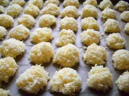 Make Coconut ball step 5