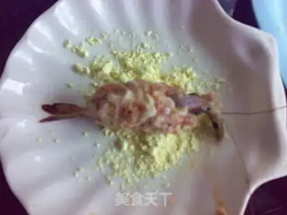 Make Garlic meatball shrimp step 3