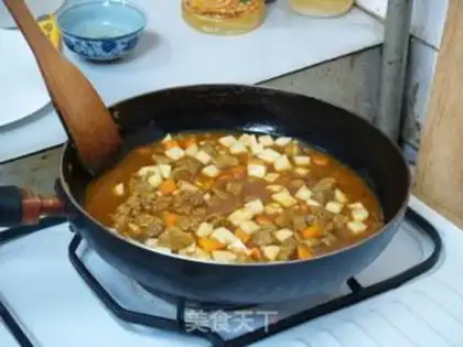 Make Curry step 12