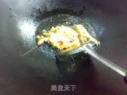 Make Garlic meatball shrimp step 4