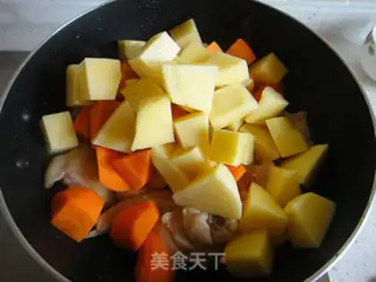 Make Curry chicken wings step 4