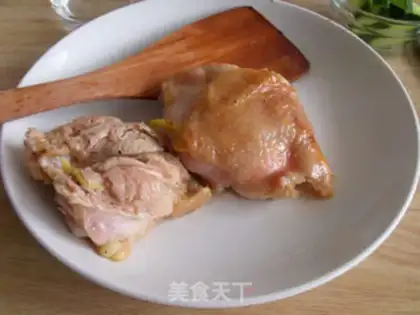 Make The iron plate burns the chicken leg step 6