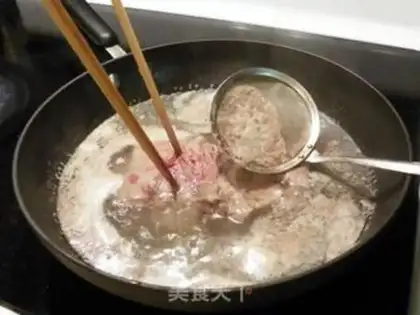 Make White beef step 1