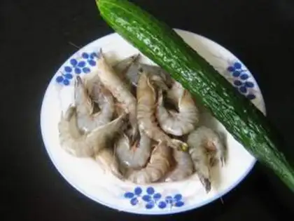 Make Shrimp cucumber step 0