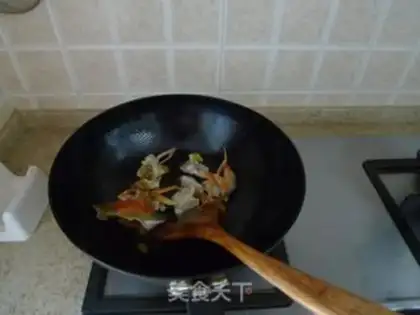 Make Crab potatoes step 1