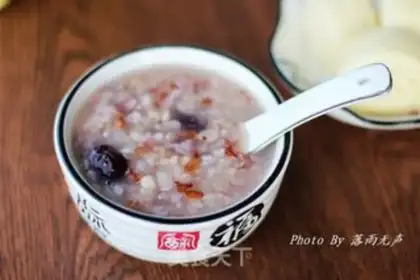 Make Red rice porridge step 4