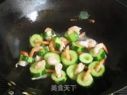 Make Shrimp cucumber step 6