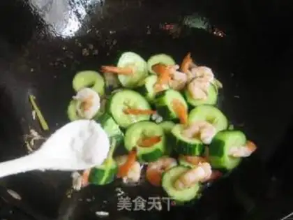 Make Shrimp cucumber step 7