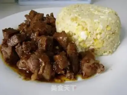 Make Black pepper sauce steak step 7