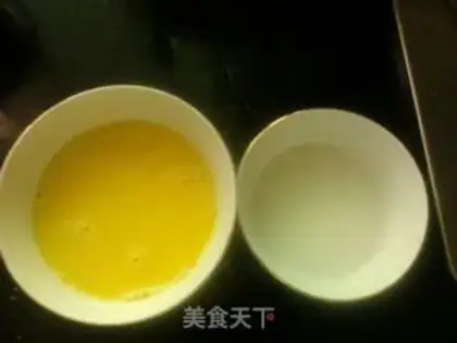 Make Egg bun step 1