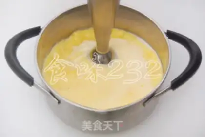 Make Fresh corn milk hockey step 2