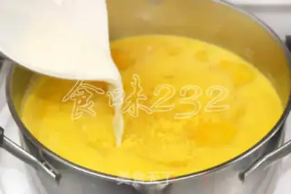 Make Fresh corn milk hockey step 5