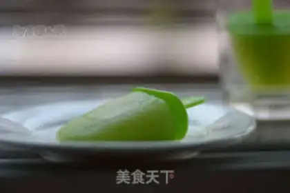 Make Sweet melon popsicle step 8