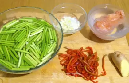 Make Garlic fried meat step 0