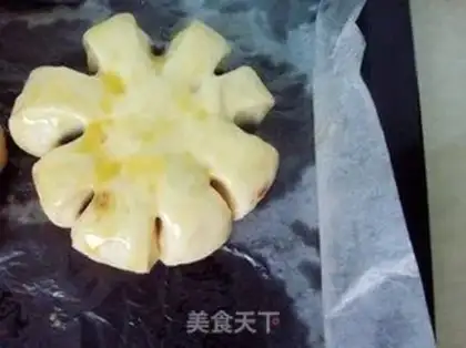 Make Flower bean bread step 7