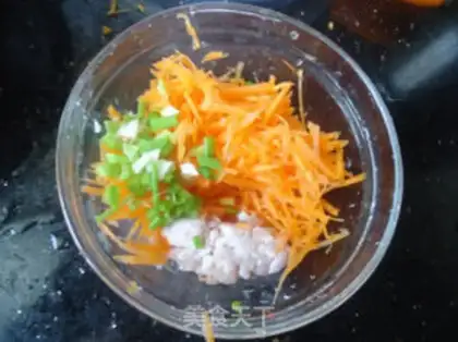 Make Carrot eggcake step 1
