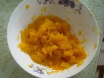 Make Pumpkin beans step 1