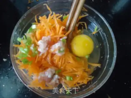Make Carrot eggcake step 2