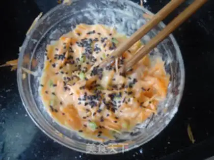 Make Carrot eggcake step 4