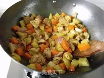 Make Delicious curry chicken step 5