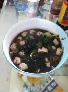 Make Fishball soup step 1